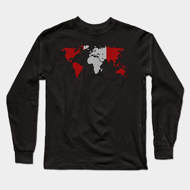 Peru Long Sleeve T-Shirt by 1STunningArt